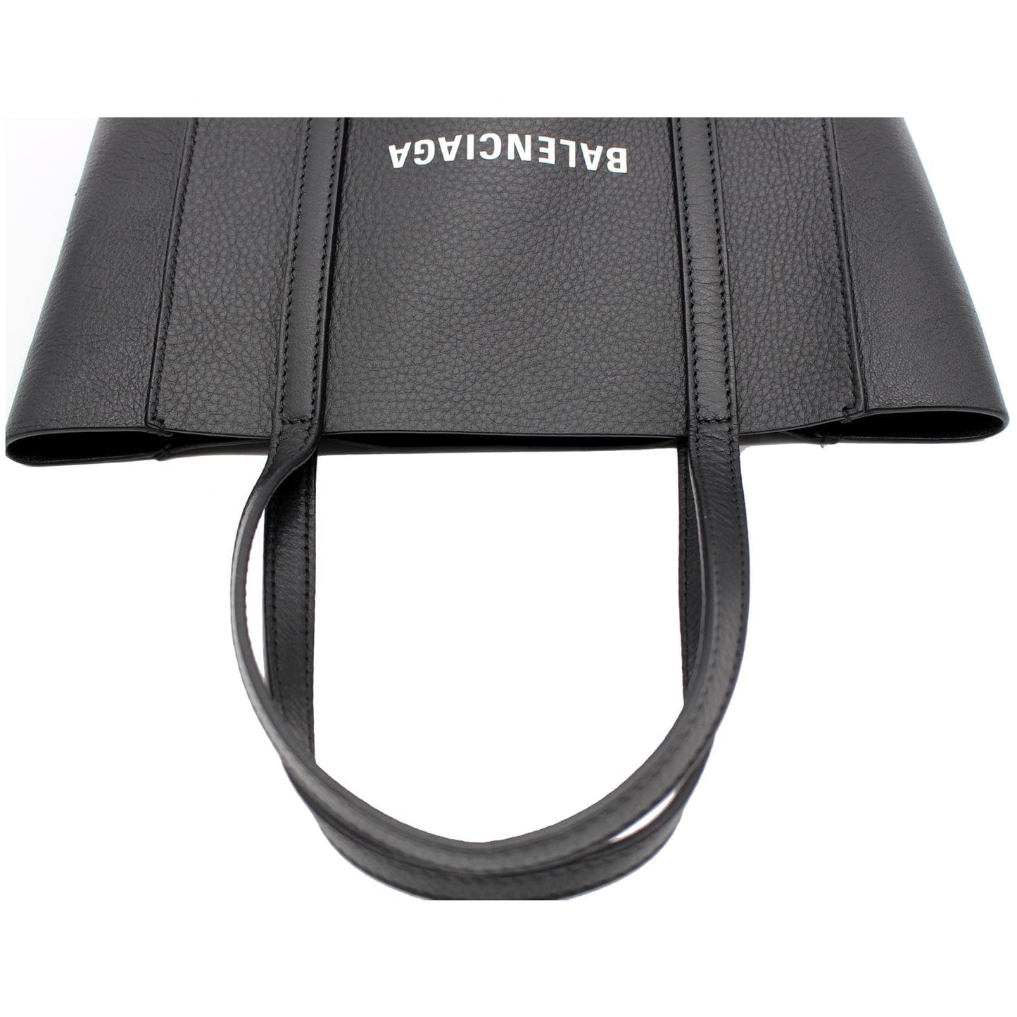 BALENCIAGA Everyday XXS Leather Tote Bag Black