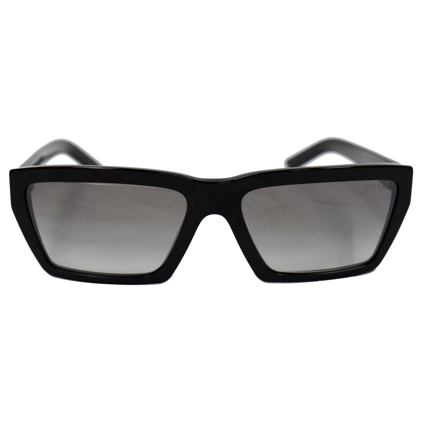 PRADA PR04VS-1AB5O0 Sunglasses Grey Gradient Silver Mirror Lens