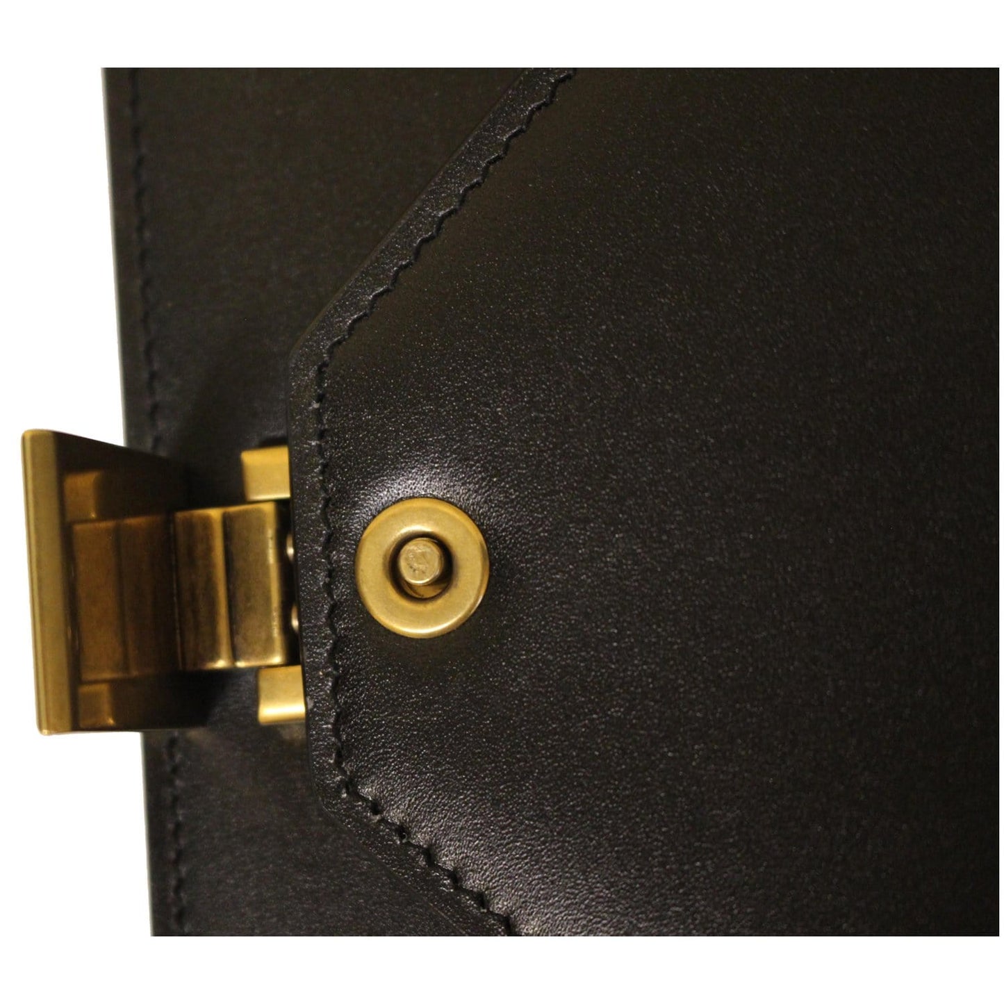 YVES SAINT LAURENT Small Margaux Leather Shoulder Bag Black - Last Call