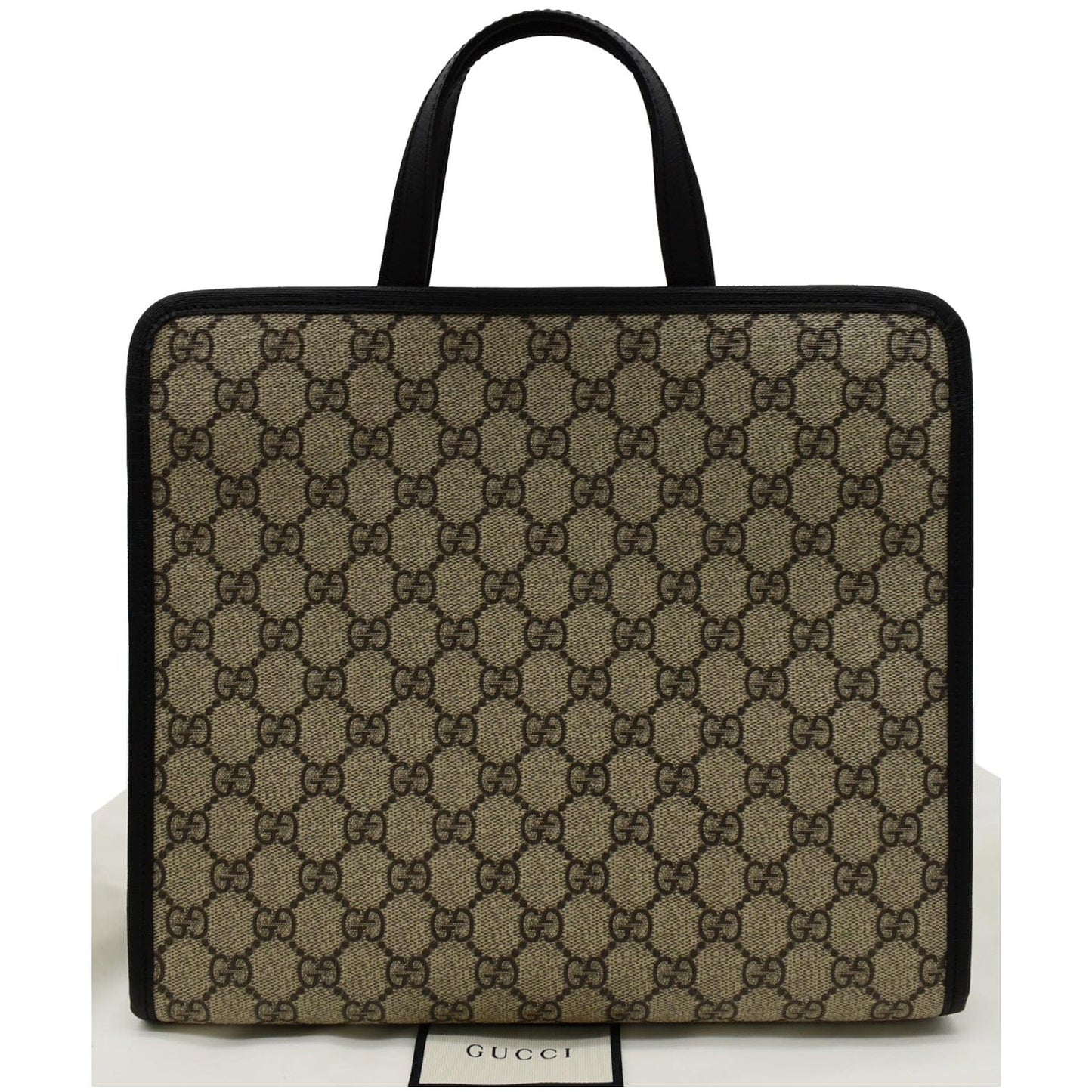 GUCCI Children?s Cat Printed GG Canvas Tote Bag Beige 645290