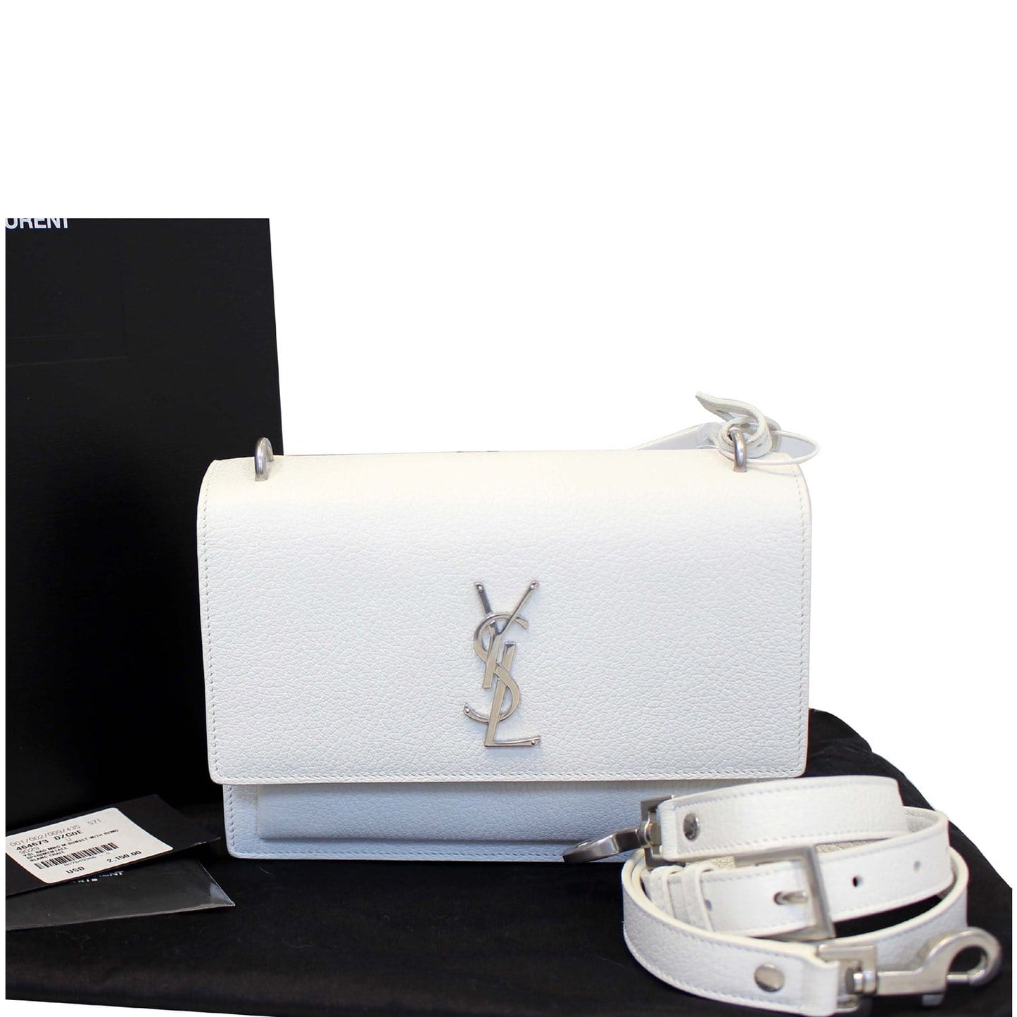 YVES SAINT LAURENT SUNSET Medium Smooth Leather Crossbody Bag