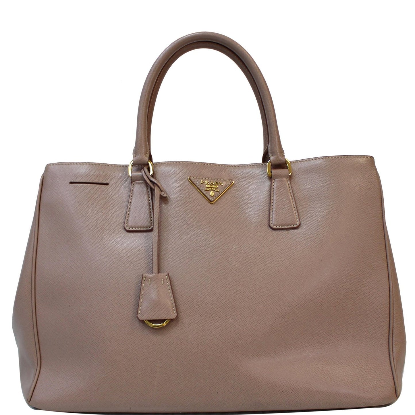 PRADA Lux Saffiano Leather Tote Tote Bag Light  Pink