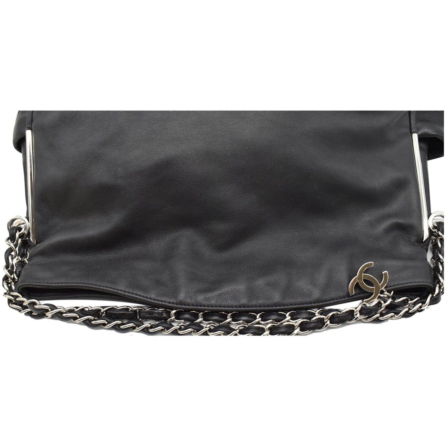 CHANEL Ultimate Soft Lambskin Leather Tote Black