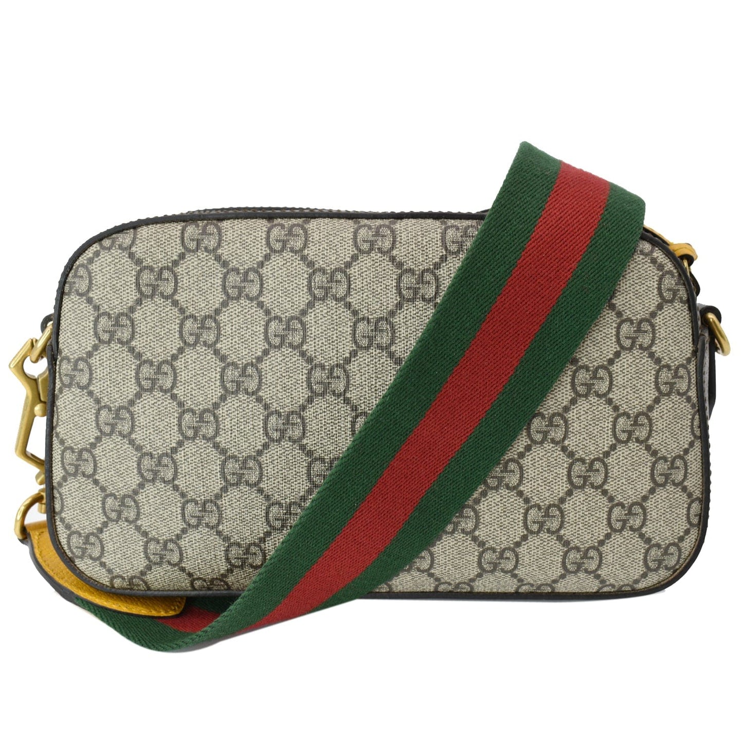 GUCCI Neo Vintage GG Supreme Canvas Messenger Bag Beige 476466