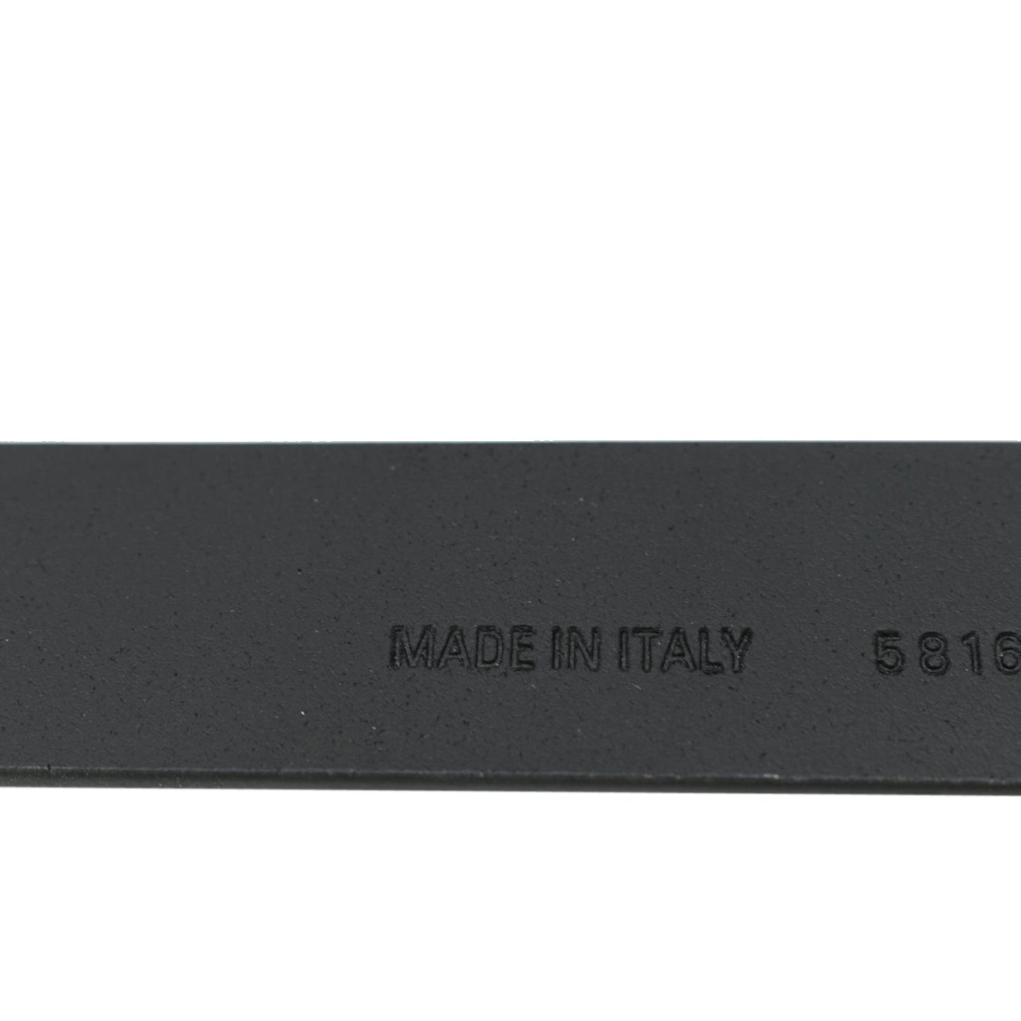 BALENCIAGA BB Leather Belt Black