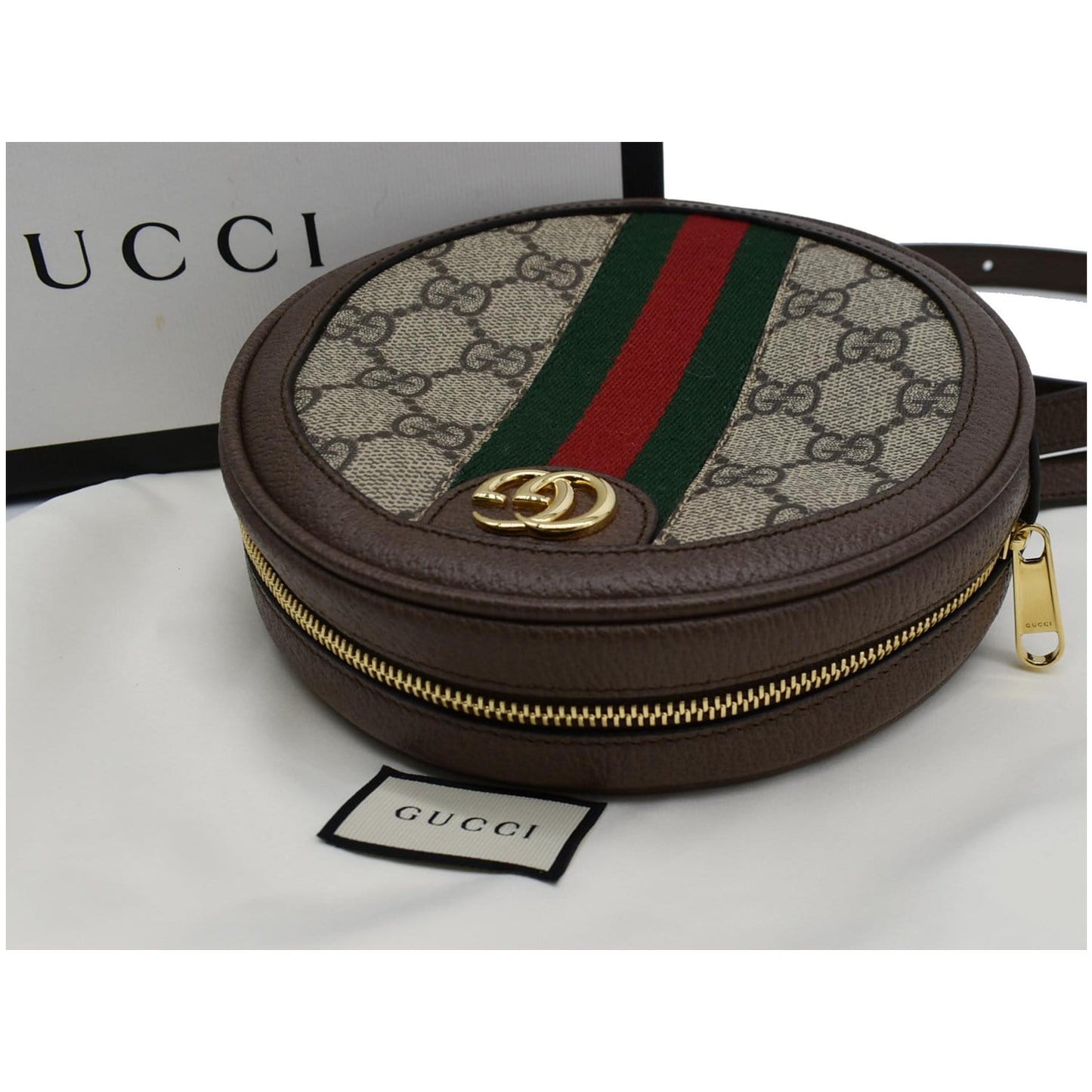 GUCCI Ophidia GG Mini Supreme Backpack Bag Beige 598661 - Final Sale