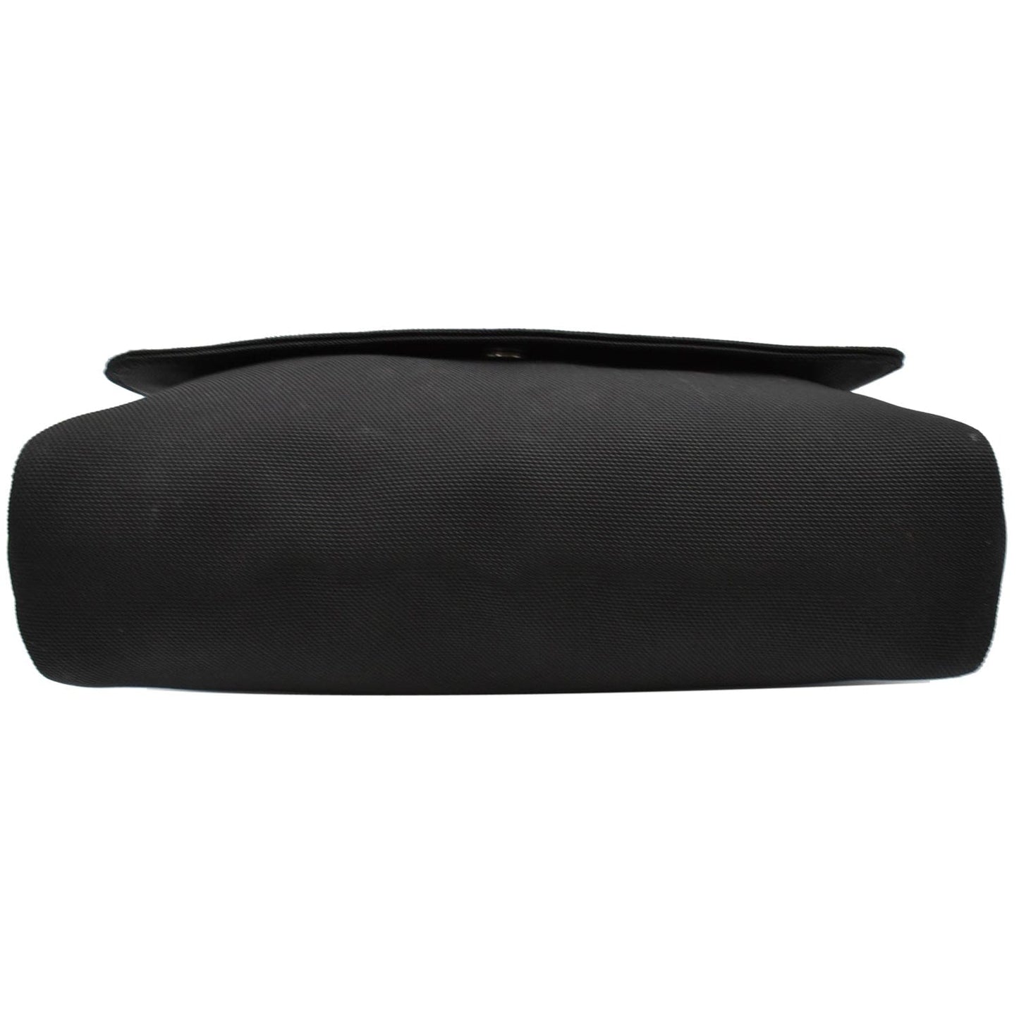 GUCCI Techno Large Web Nylon Canvas Messenger Bag Black 337074
