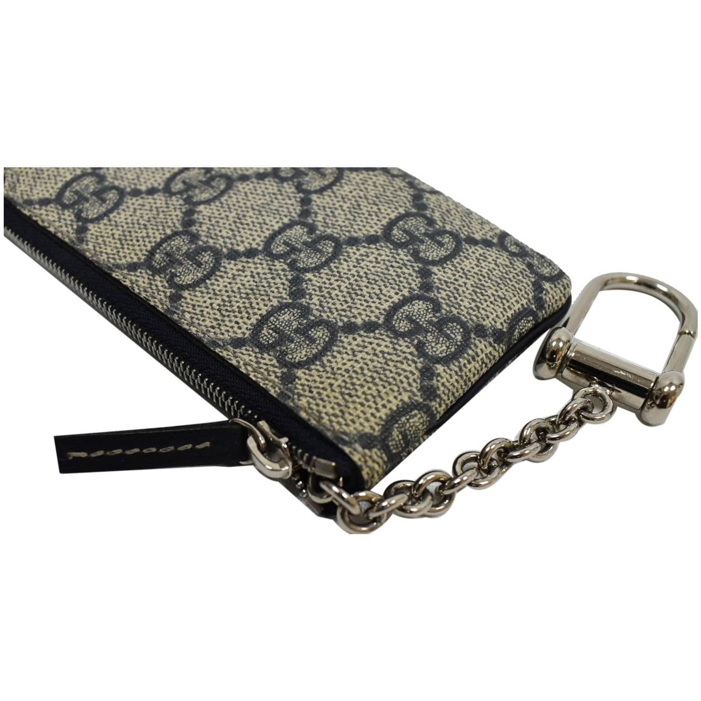 GUCCI GG Supreme Monogram Key Case Beige 233183