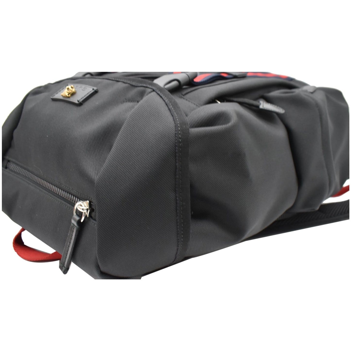 GUCCI Techno Fabric Backpack Bag Black 429037