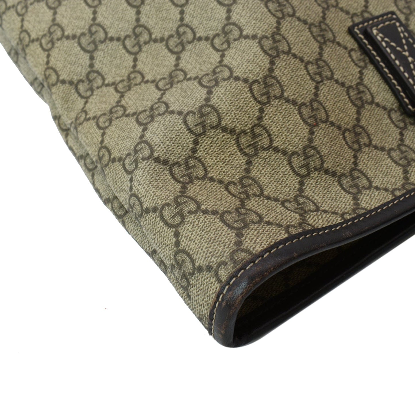 GUCCI GG Supreme Canvas Tote Bag Beige 211137
