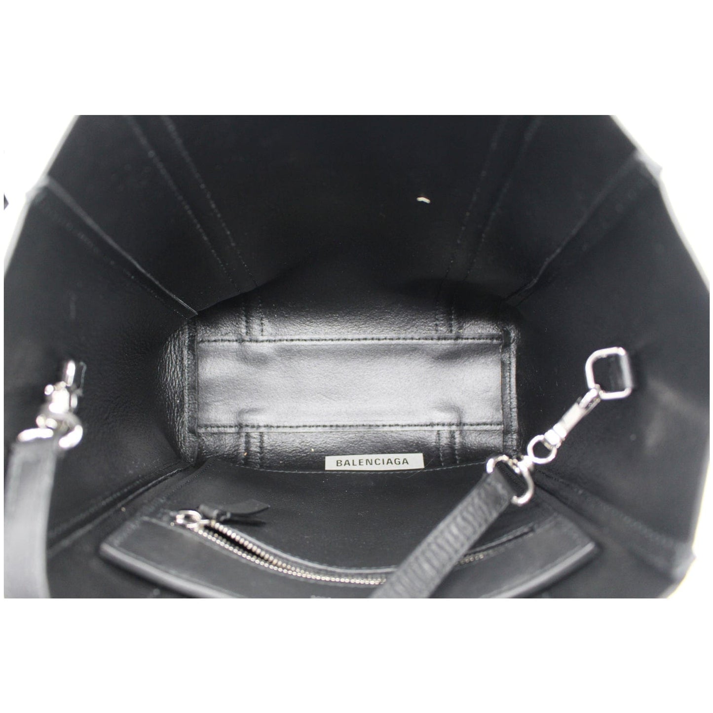 BALENCIAGA Everyday XXS Leather Tote Bag Black