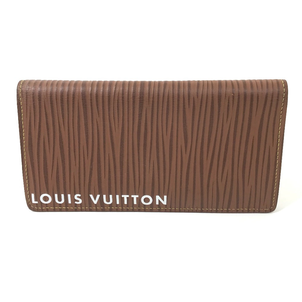 LOUIS VUITTON Long Wallet Purse M82631 Epi Leather Brown Epi Portefeuille Blaza NM mens