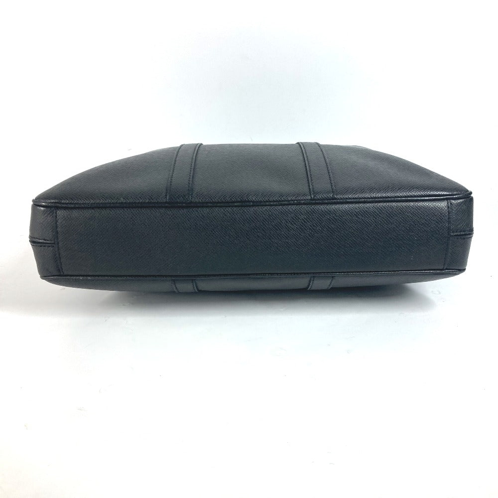 LOUIS VUITTON Handbag Taiga Leather black Taiga PDV Portodocument Voyage PM