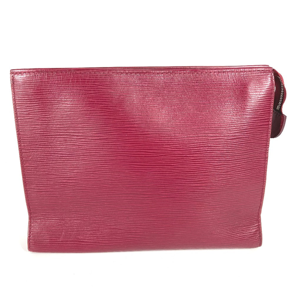 LOUIS VUITTON Clutch bag Epi Leather Red Epi Posh Toilette 26 Women