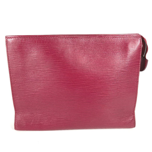 LOUIS VUITTON Clutch bag Epi Leather Red Epi Posh Toilette 26 Women