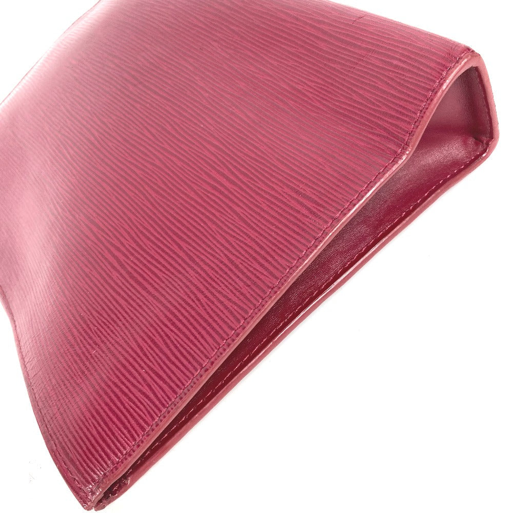 LOUIS VUITTON Clutch bag Epi Leather Red Epi Posh Toilette 26 Women