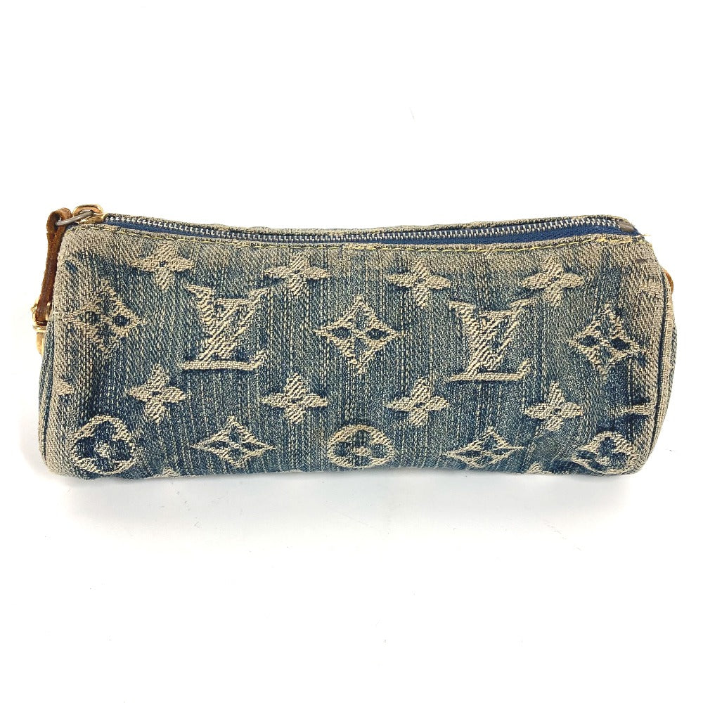 LOUIS VUITTON Pouch M95081 Monogram denim blue Monogram denim Truth Speedy GM
