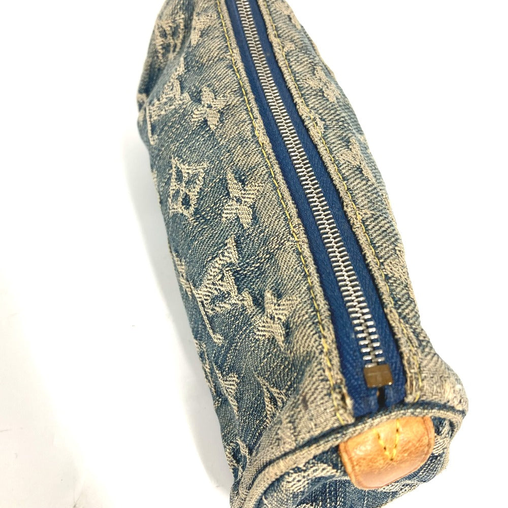 LOUIS VUITTON Pouch M95081 Monogram denim blue Monogram denim Truth Speedy GM