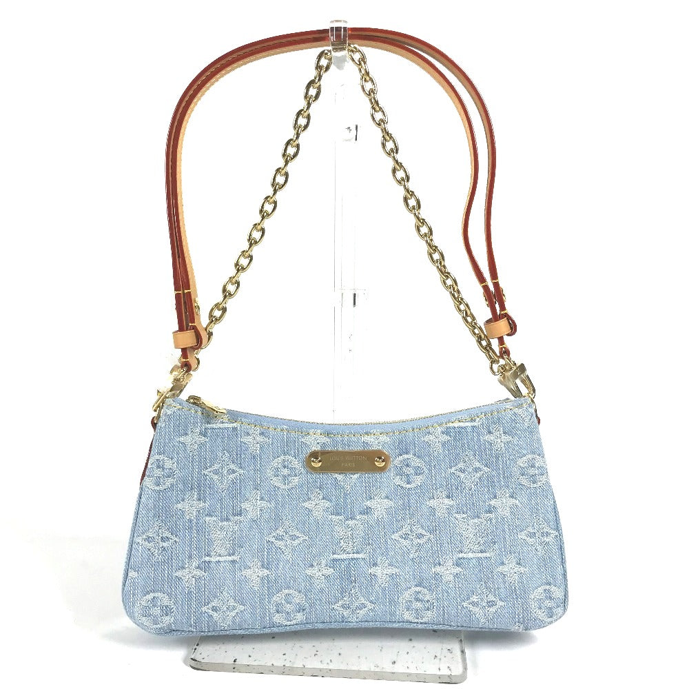 LOUIS VUITTON Shoulder Bag M83532 Monogram denim blue Monogram denim Pochette Live