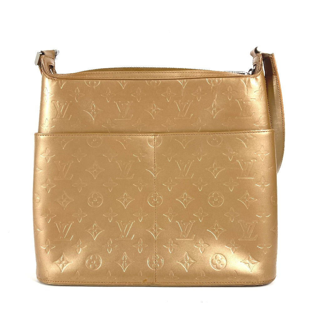 LOUIS VUITTON Shoulder Bag Monogram mat leather beige Monogram mat Sutter Women
