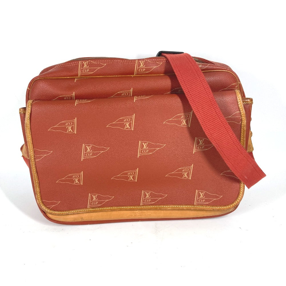 LOUIS VUITTON Shoulder Bag M80028 canvas Orange LVCUP Louis Vuitton Cup Calvi unisex(Unisex)