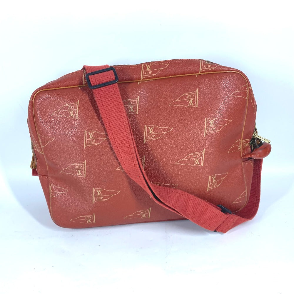LOUIS VUITTON Shoulder Bag M80028 canvas Orange LVCUP Louis Vuitton Cup Calvi unisex(Unisex)