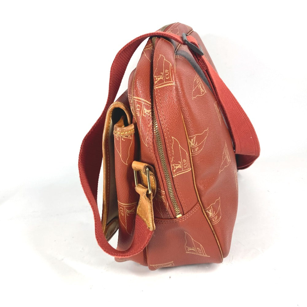 LOUIS VUITTON Shoulder Bag M80028 canvas Orange LVCUP Louis Vuitton Cup Calvi unisex(Unisex)