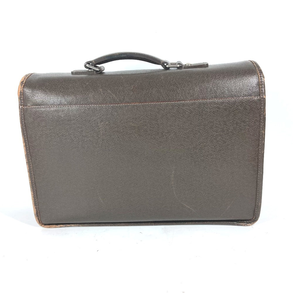LOUIS VUITTON Business bag M32618 Taiga Leather Brown Taiga Anton mens