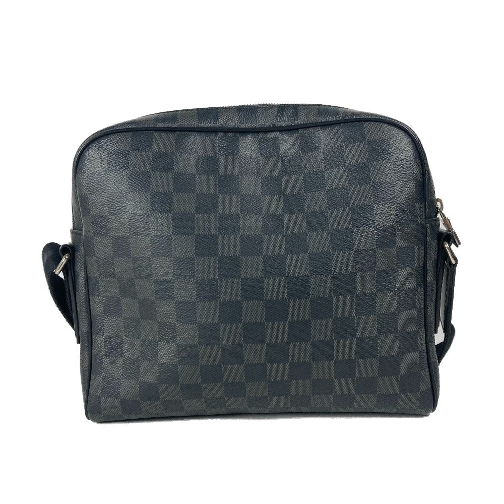 LOUIS VUITTON Shoulder Bag N41408 Damier Grafitto Canvas black Damier Grafitte Dayton PM
