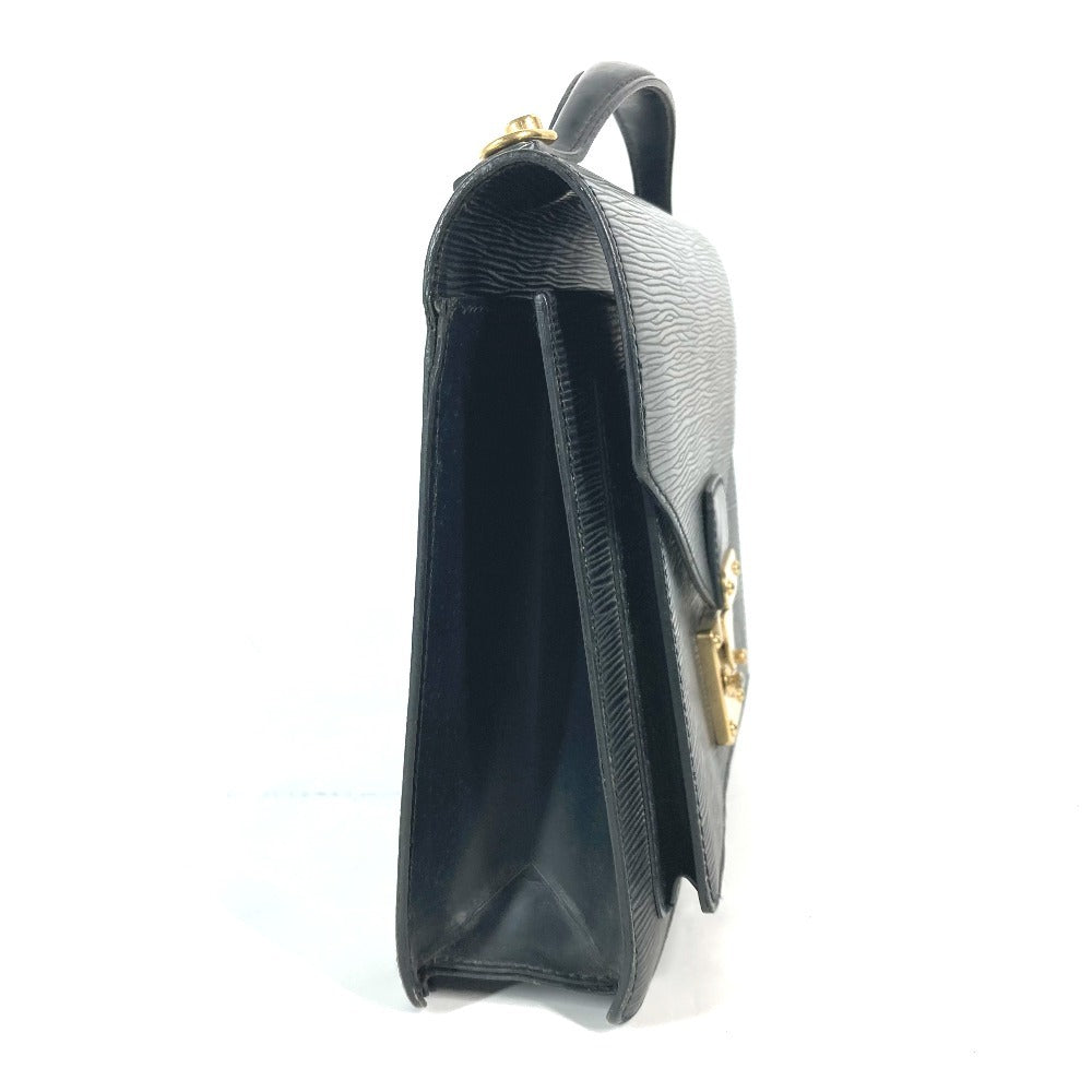 LOUIS VUITTON Handbag M52122 Epi Leather black Epi Monceau