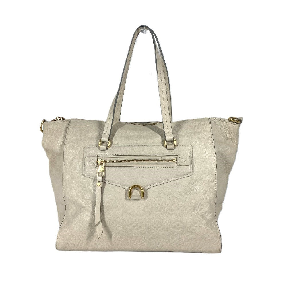 LOUIS VUITTON Shoulder Bag M93411 Monogram Ann Platt Leather white Monogram Ann Platt Remunize PM