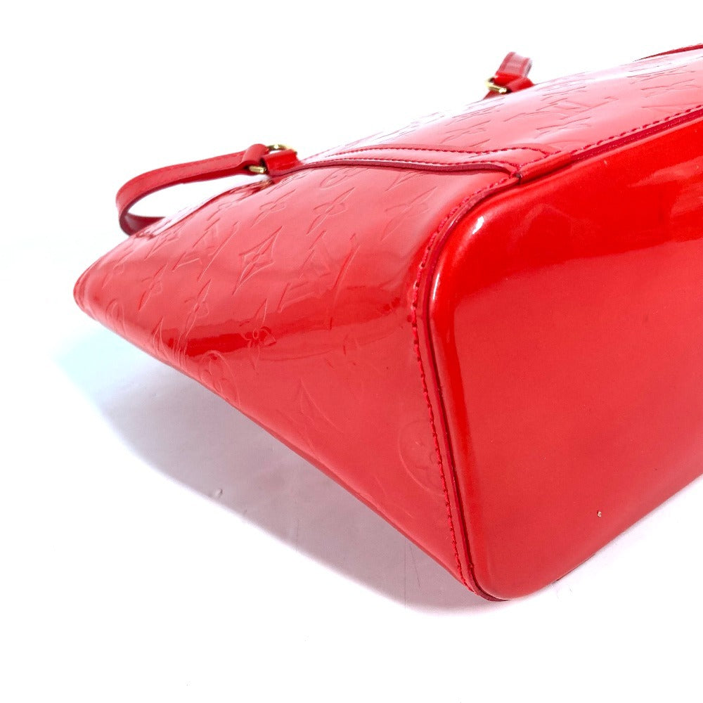LOUIS VUITTON Shoulder Bag M91727 Monogram Vernis Red Monogram Vernis Avalon MM