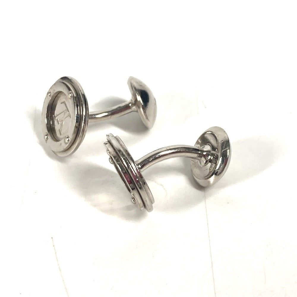 LOUIS VUITTON cuffs M68100 metal Silver Cufflinks Cuffs LV Circle