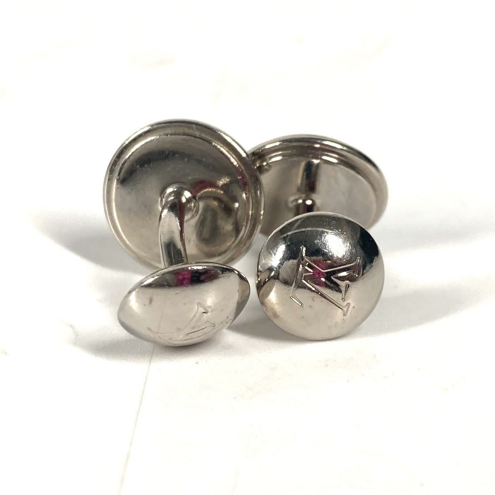 LOUIS VUITTON cuffs M68100 metal Silver Cufflinks Cuffs LV Circle