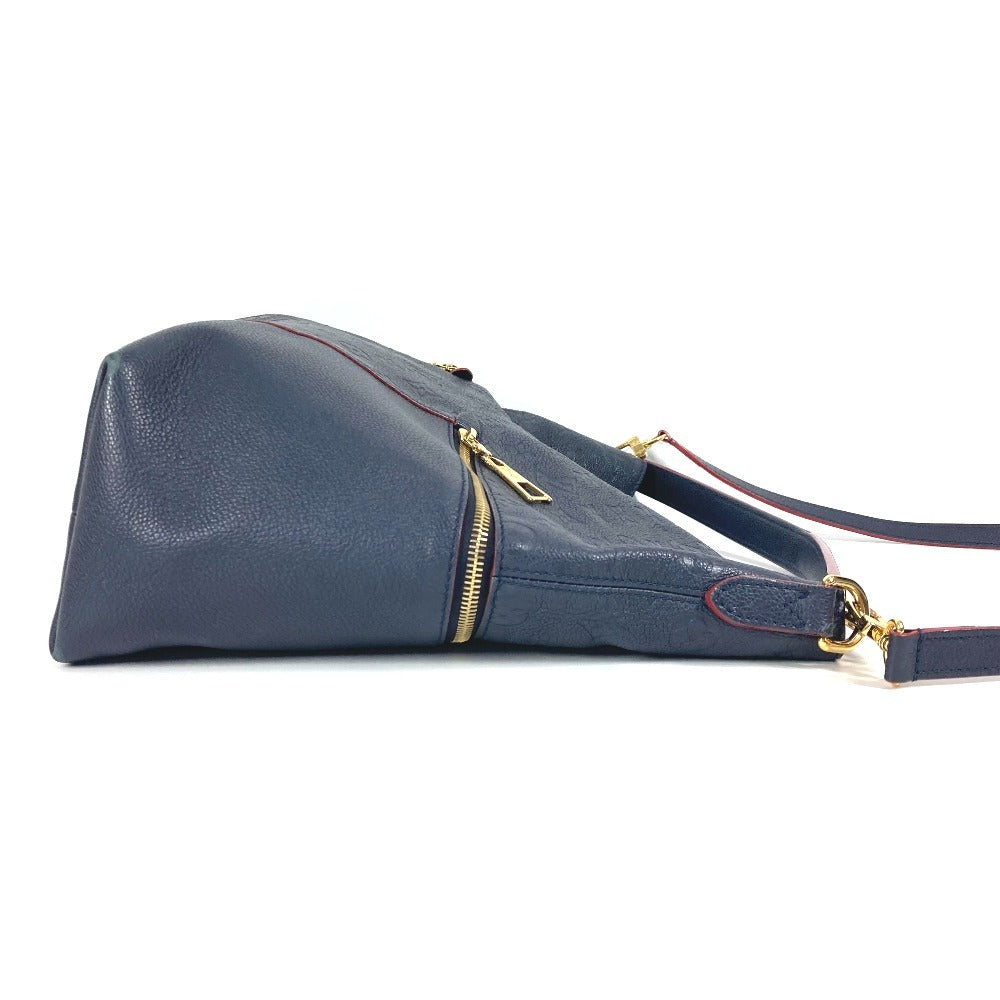 LOUIS VUITTON Shoulder Bag M44012 Monogram Ann Platt Leather Navy Monogram Ann Platt Merry Women