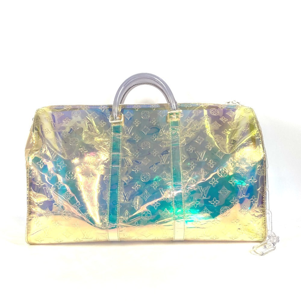 LOUIS VUITTON Boston Duffel bag M53271 , Monogram Prism clear Monogram prism Keepall ・bandouliere50