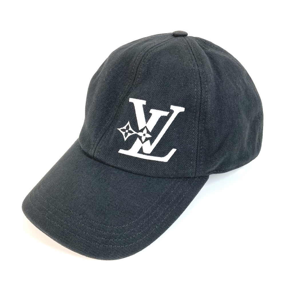 LOUIS VUITTON cap M7608L cotton black Cap LV Smash