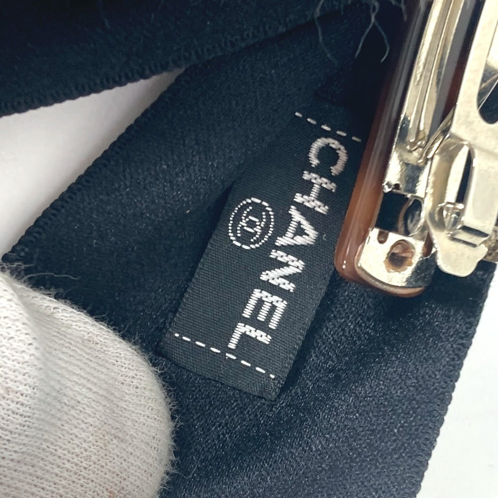 CHANEL Valletta Satin black Accessories Ribbon Ribbon