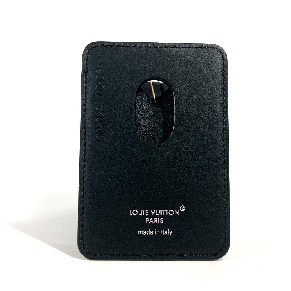 LOUIS VUITTON Card Case M12602 Monogram Eclipse Canvas black Monogram Eclipse Porto Cult Magnet unisex(Unisex)