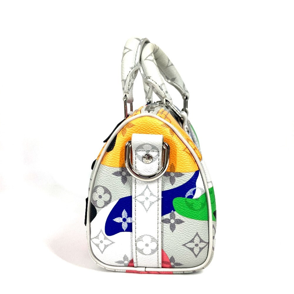 LOUIS VUITTON Shoulder Bag M46701 Monogram canvas, leather multicolor Monogram LV Portrait Keepall ・bandouliere 25