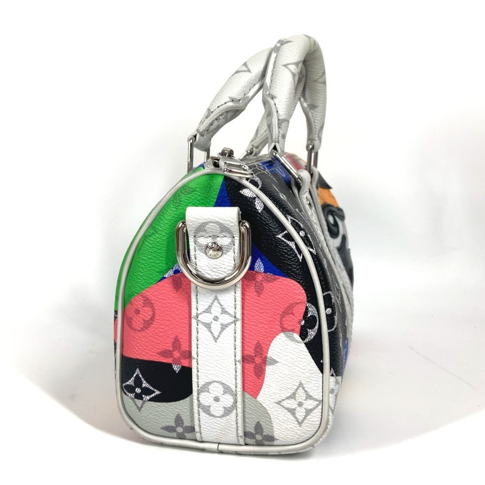 LOUIS VUITTON Shoulder Bag M46701 Monogram canvas, leather multicolor Monogram LV Portrait Keepall ・bandouliere 25