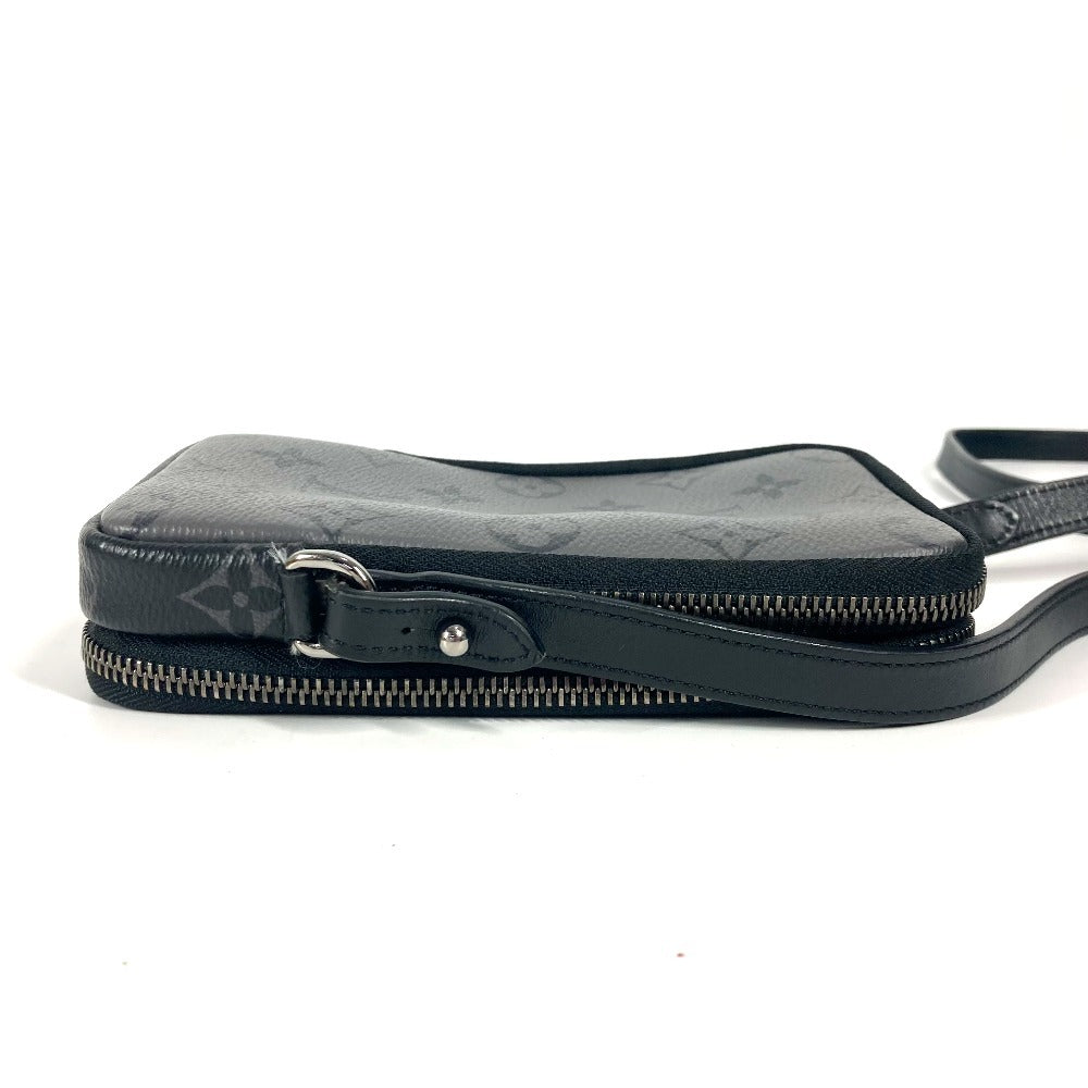 LOUIS VUITTON Shoulder Bag M69534 Monogram Eclipse Canvas black Monogram Eclipse Double phone pouch