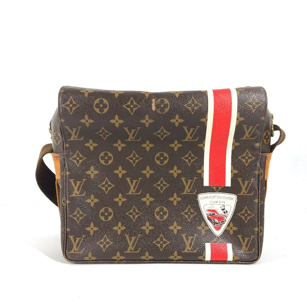 LOUIS VUITTON Shoulder Bag M41431 Monogram canvas Brown Monogram China Line Naviglio 2008 Limited