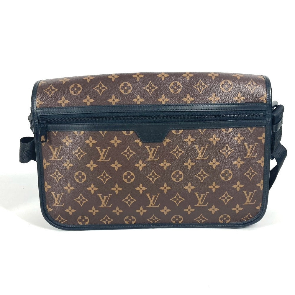 LOUIS VUITTON Shoulder Bag M46328 Monogram macacer canvas Brown Monogram macacer Arch Messenger