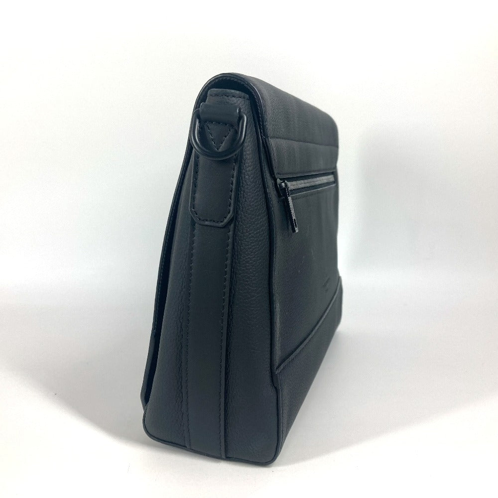 LOUIS VUITTON Shoulder Bag M57080 , grain leather black LV Aerogram takeoff messenger