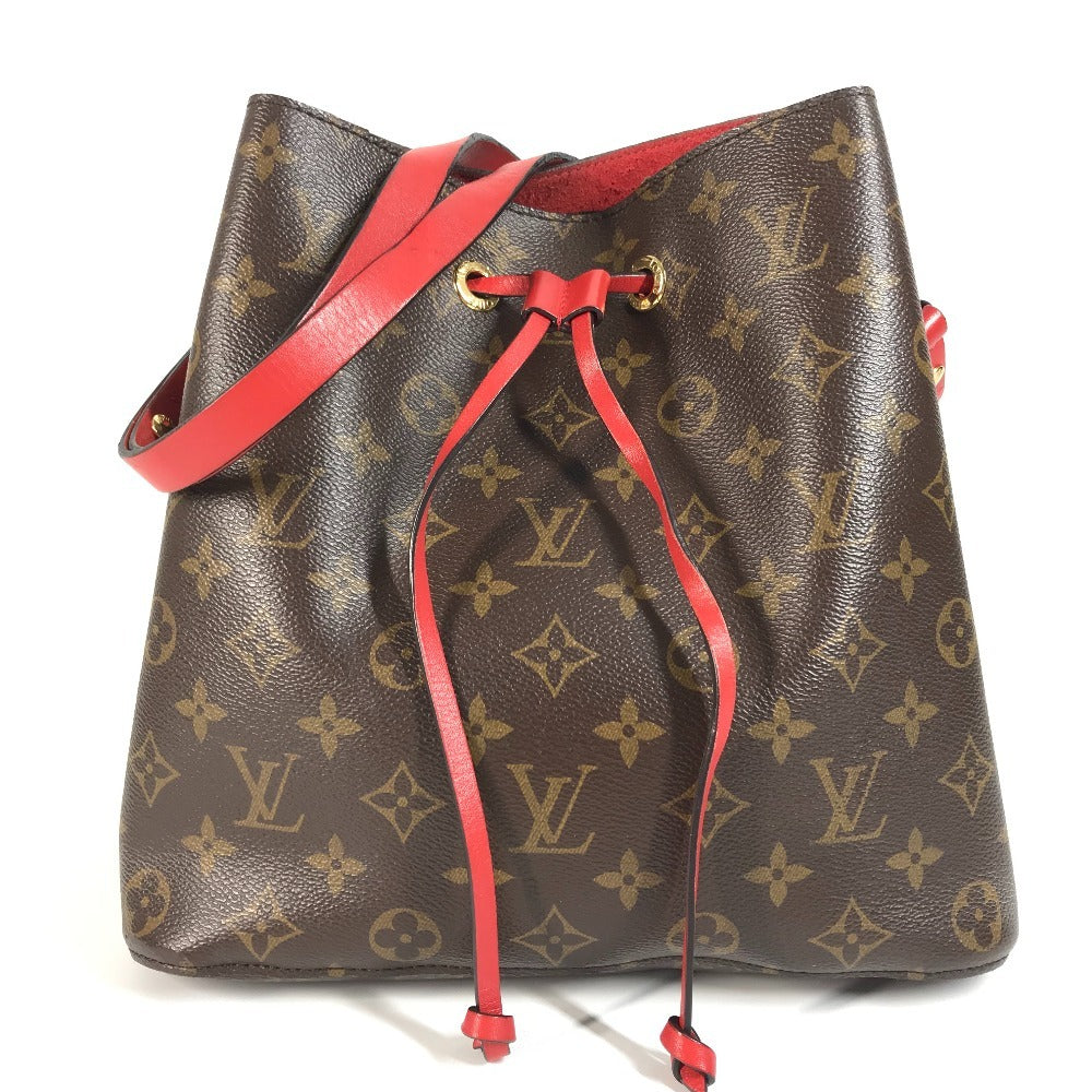 LOUIS VUITTON Shoulder Bag M44021 Monogram canvas Red Monogram Neo Noe MM