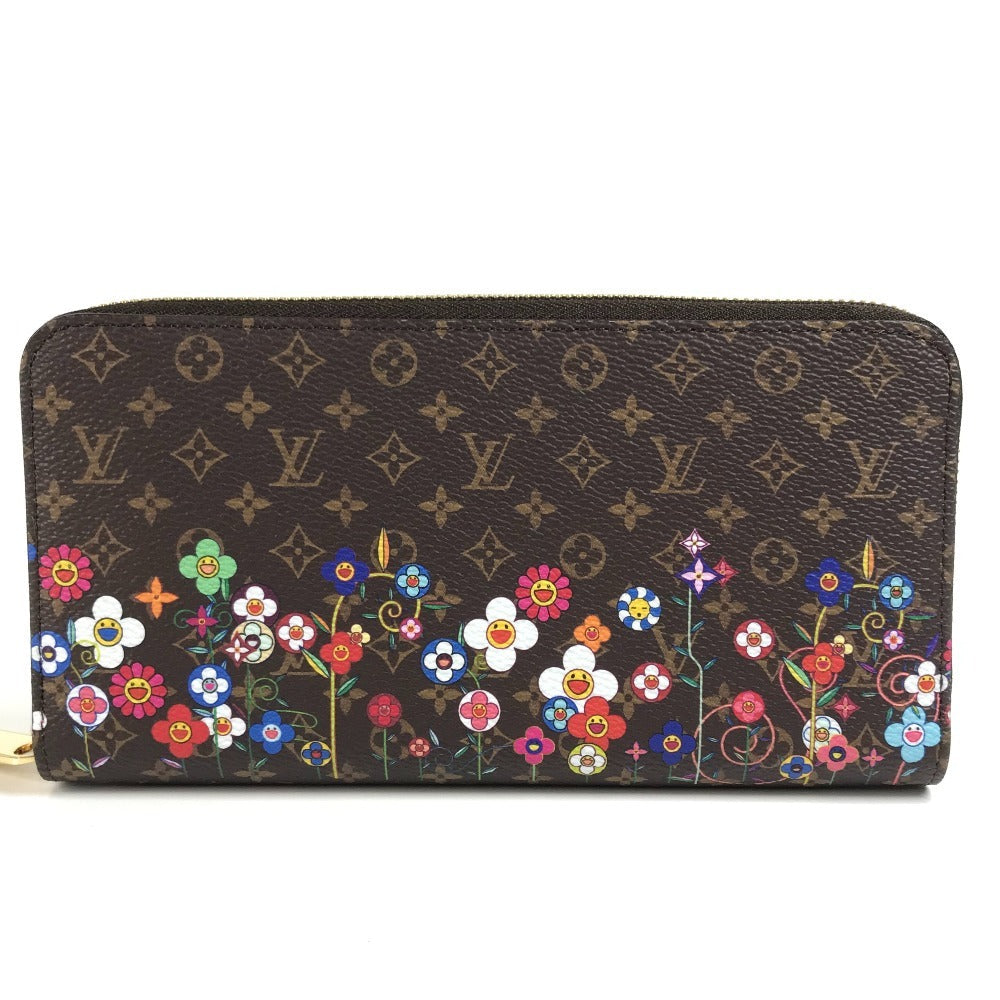 LOUIS VUITTON Long Wallet Purse Ｍ14162 Monogram canvas Brown Japan exclusive LV × TM Zippy wallet