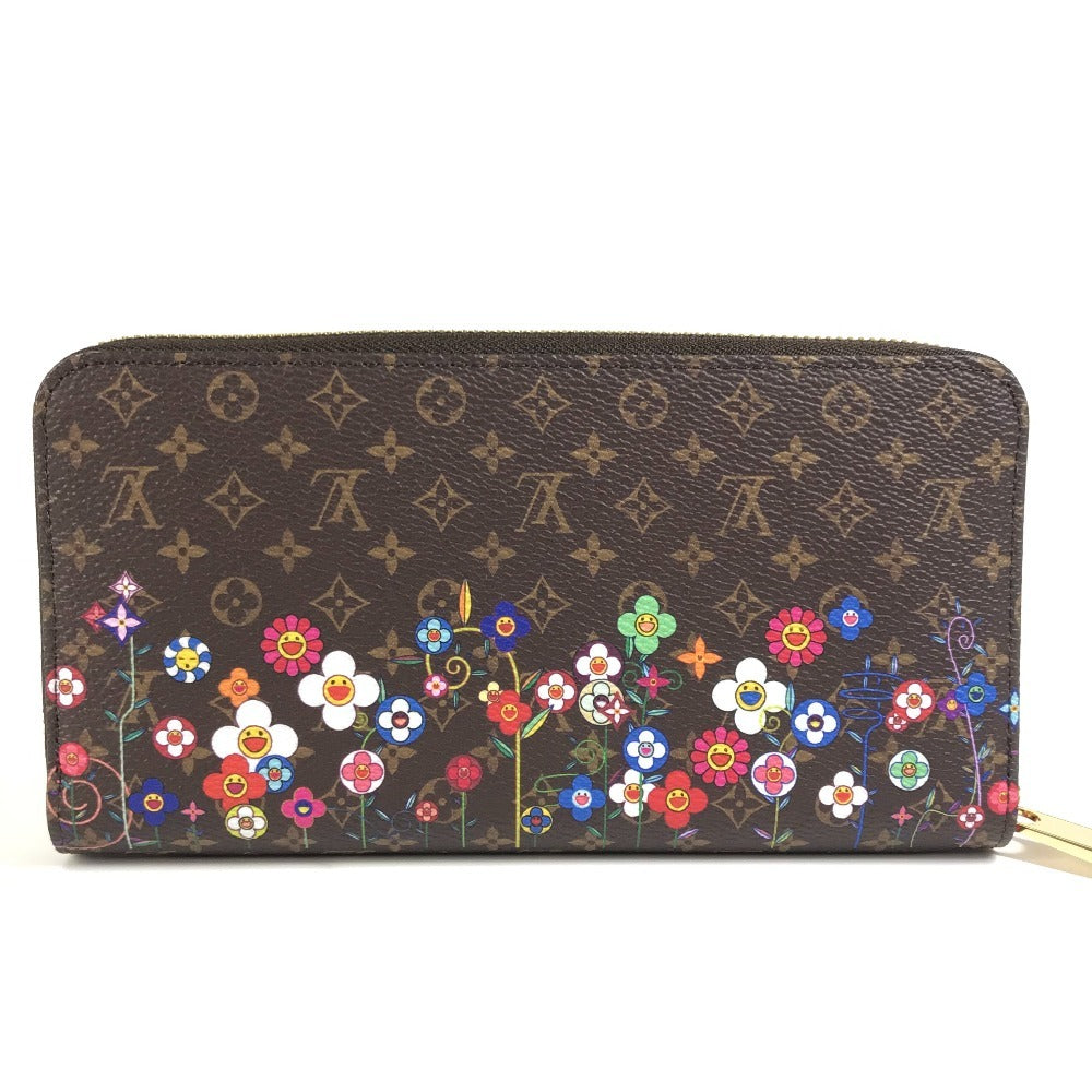 LOUIS VUITTON Long Wallet Purse Ｍ14162 Monogram canvas Brown Japan exclusive LV × TM Zippy wallet