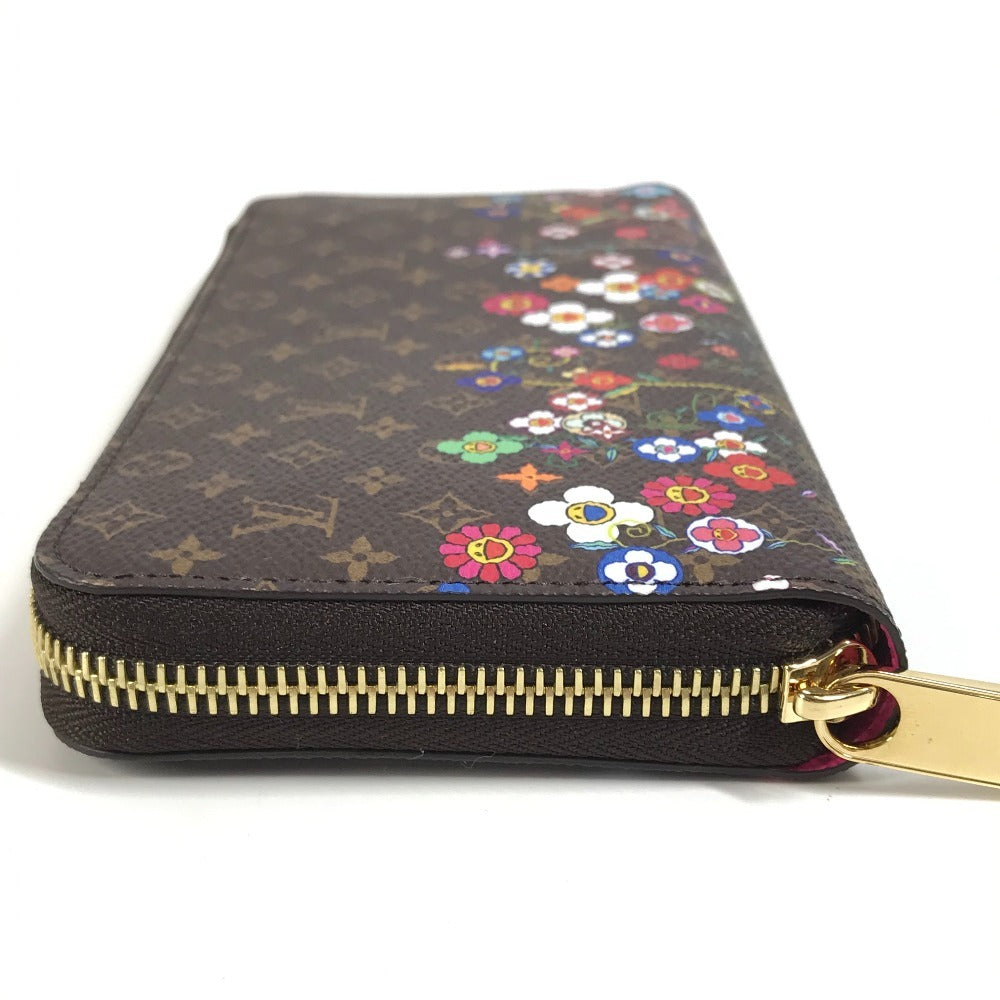 LOUIS VUITTON Long Wallet Purse Ｍ14162 Monogram canvas Brown Japan exclusive LV × TM Zippy wallet
