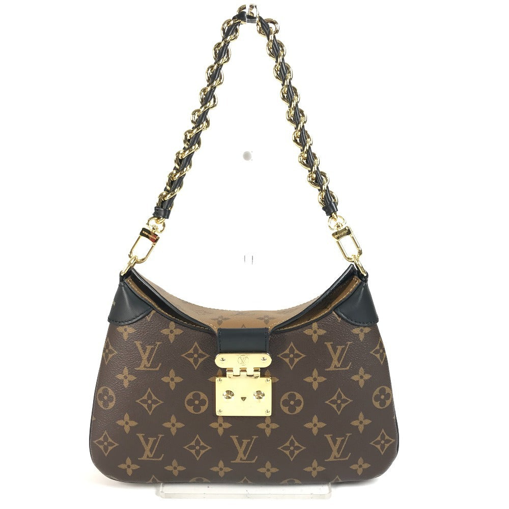 LOUIS VUITTON Shoulder Bag M46659 Monogram Canvas, Monogram Reverse Canvas Brown Monogram Monogram Reverse Tweenie